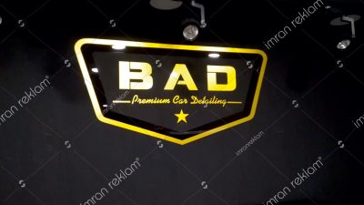 Oto Yıkama Tabelası